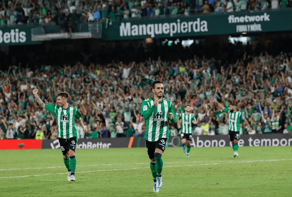 Celebrations for MuchBetter as they continue to support Real Betis for a second season