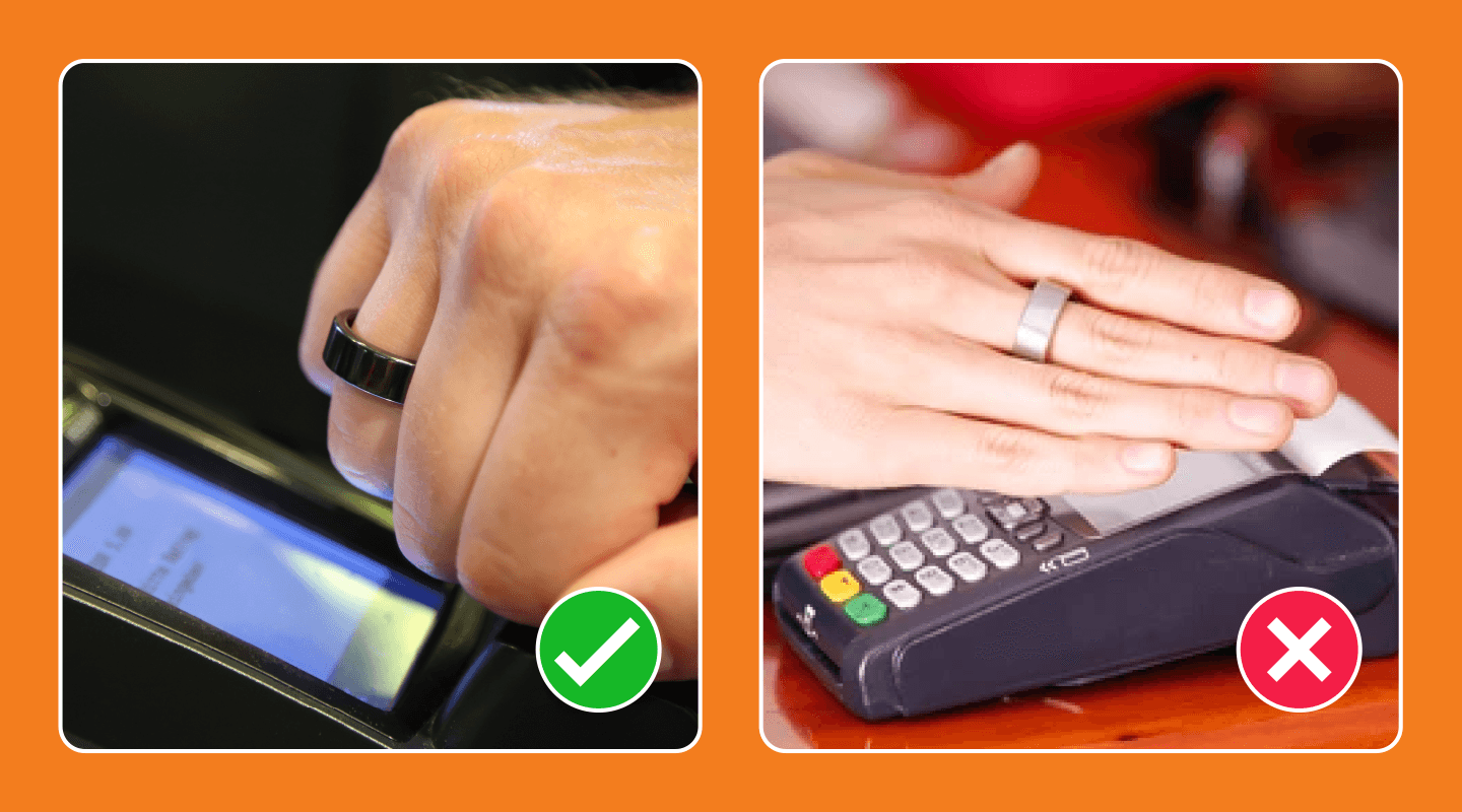 3. Pay with your Ring