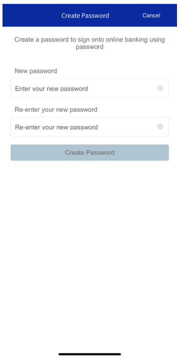 Set Up Your Personal Password