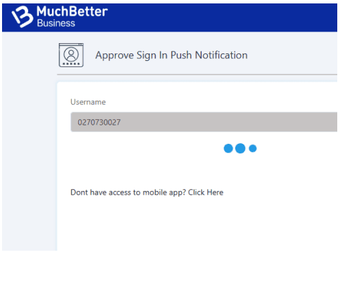 Approve the Sign-In Notification
