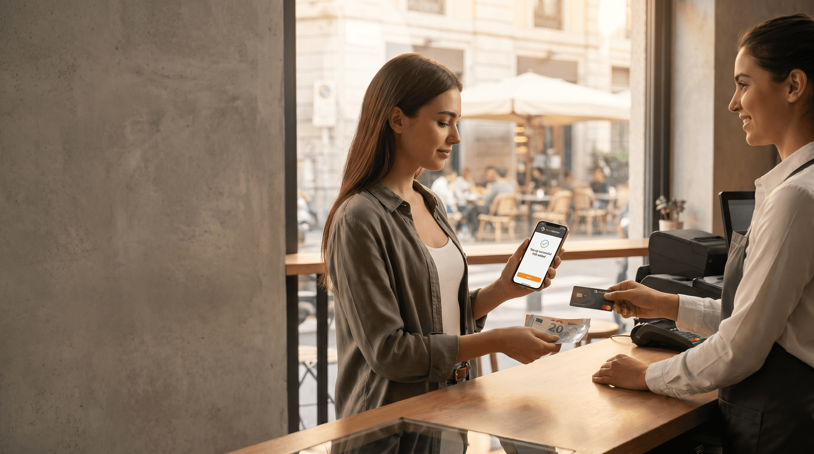 How to top up your digital wallet with a voucher