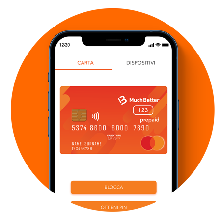 Carte MuchBetter , code CVV dynamique , transactions , paiements en ligne , carte prépayée