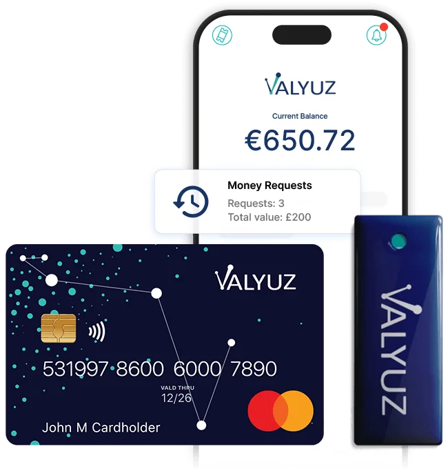 Valyuz branded card